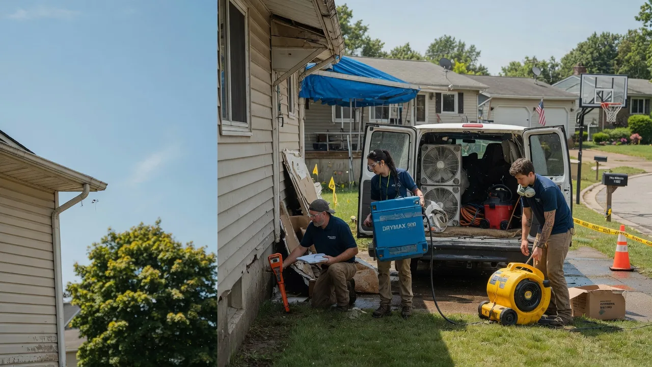 Ceiling Leak Cleanup in Shohola, PA near me