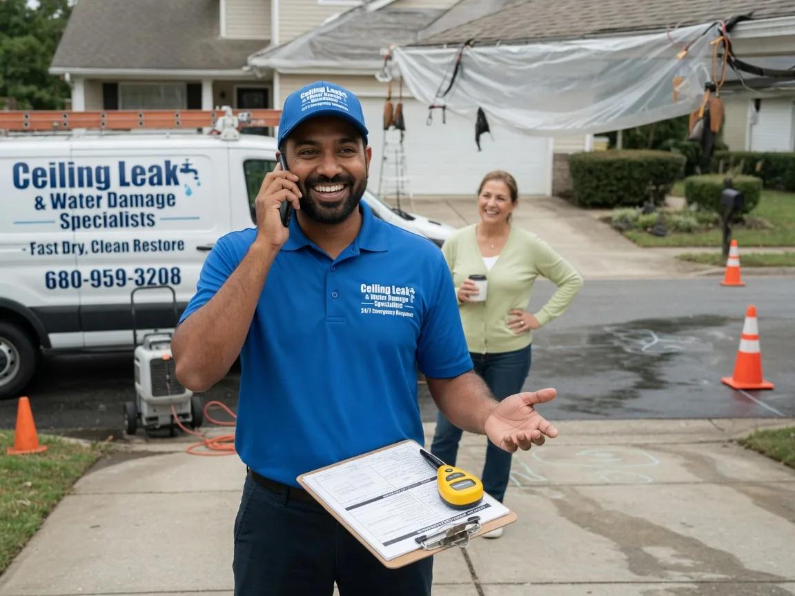 Ceiling Leak Cleanup Shohola, PA FAQs